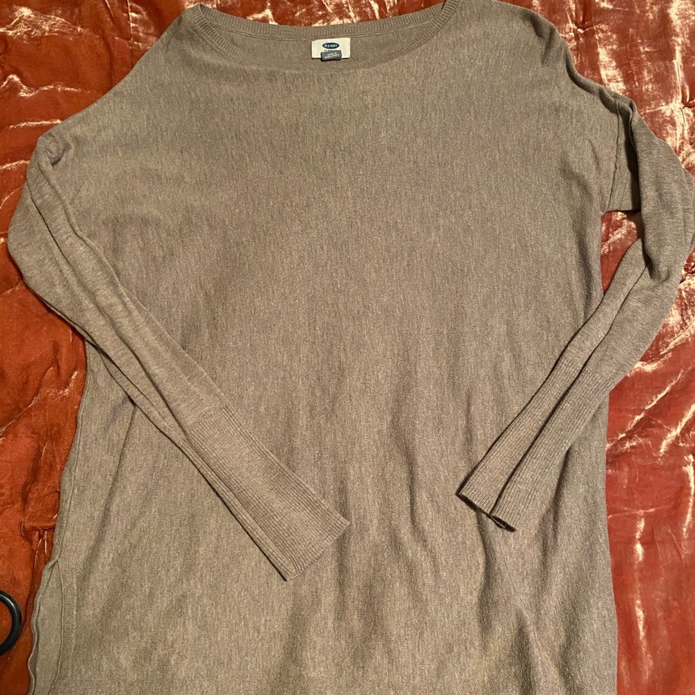 beige sweater
